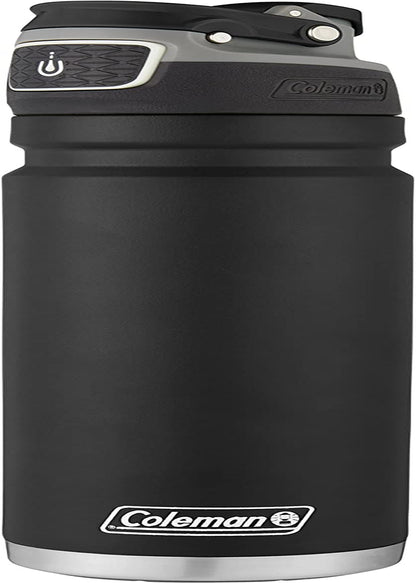 Autoseal Freeflow 24oz Black Stainless Steel Water Bottle
