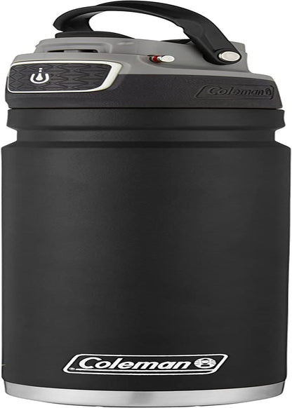 Autoseal Freeflow 24oz Black Stainless Steel Water Bottle